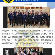 Payson FFA chapter at State